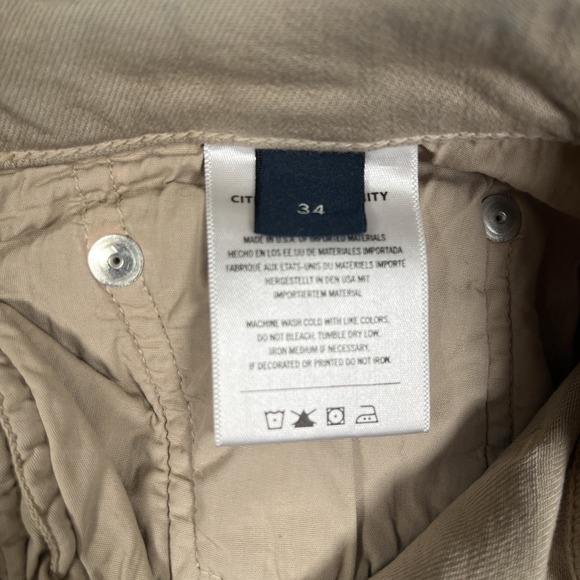 Citizens of Humanity The Gage Khaki Straight Leg Mens Jeans Size 34x30 Casual - Picture 7 of 12